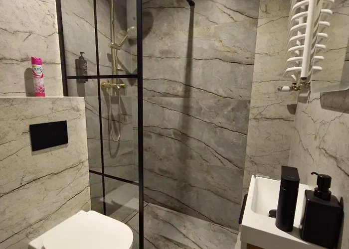 W Centrum Z Jacuzzi, Prywatny Parking Klimatyzacja 3 Apartman *