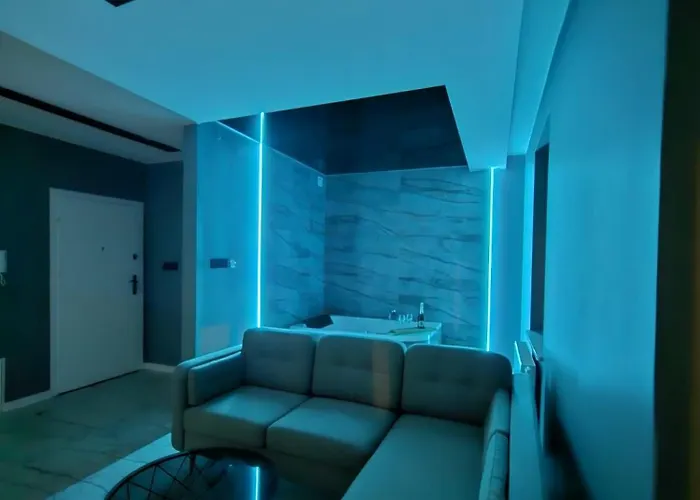 W Centrum Z Jacuzzi, Prywatny Parking Klimatyzacja 3 Apartman